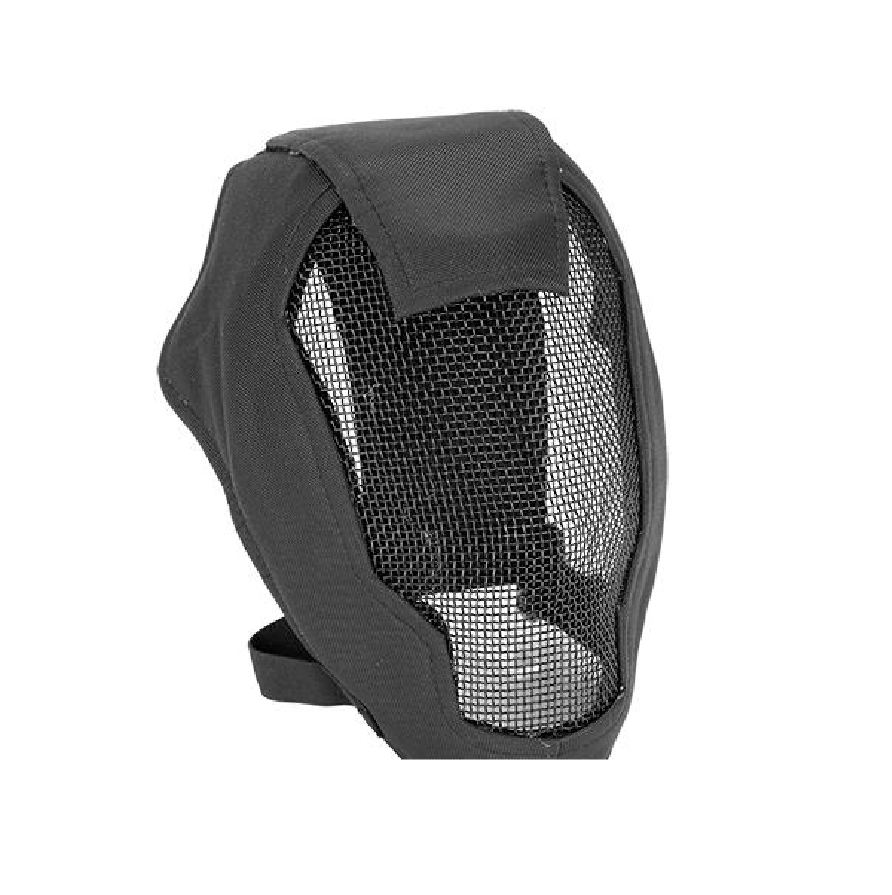 MASCARA MATRIX IRON FACE CARBON STEEL STRIKER GEN4 METAL MESH FULL FACE