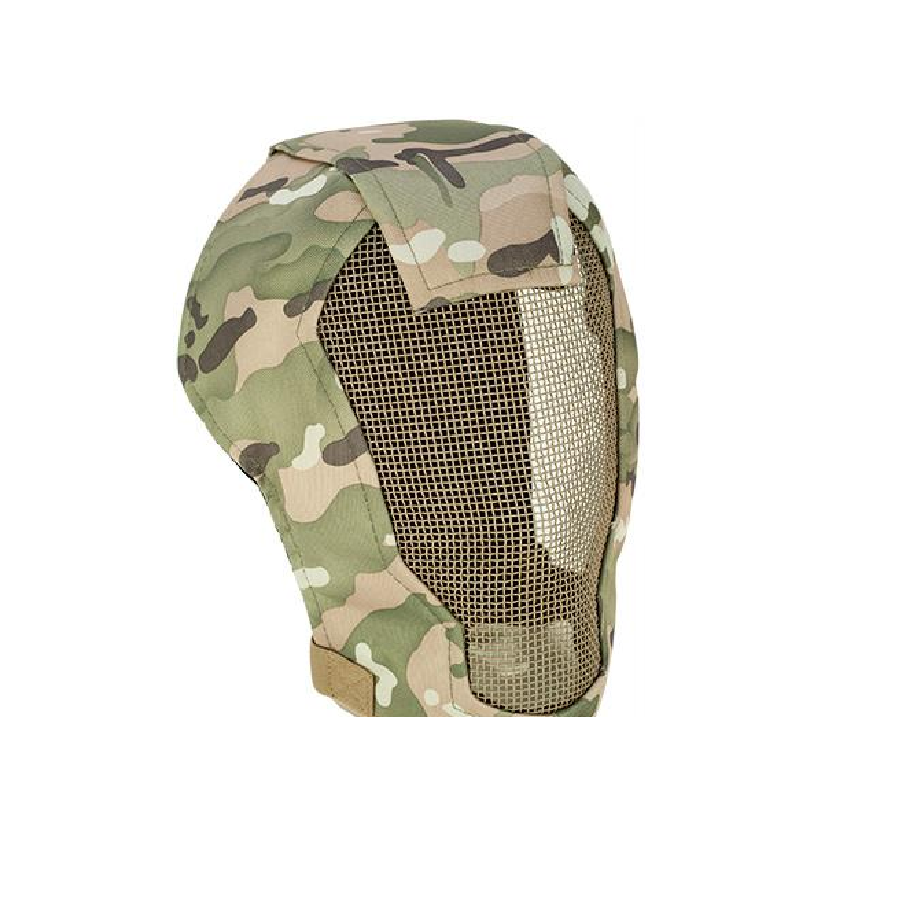 MASCARA MATRIX IRON FACE CARBON STEEL STRIKER GEN4 METAL MESH FULL FACE – CAMO