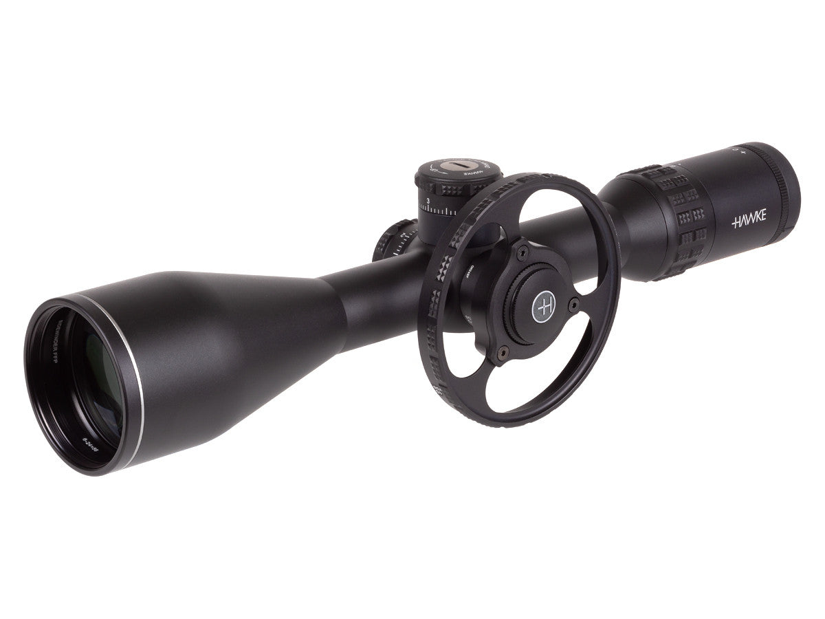 MIRA HAWKE SIDEWINDER 30 FFP 6-24X56, ILLUMINATED HALF MIL RETICLE 30MM TUBE - vista 5