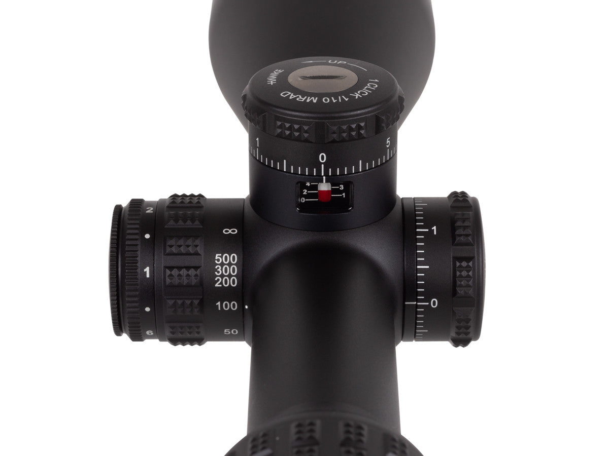 MIRA HAWKE SIDEWINDER 30 FFP 6-24X56, ILLUMINATED HALF MIL RETICLE 30MM TUBE - vista 4