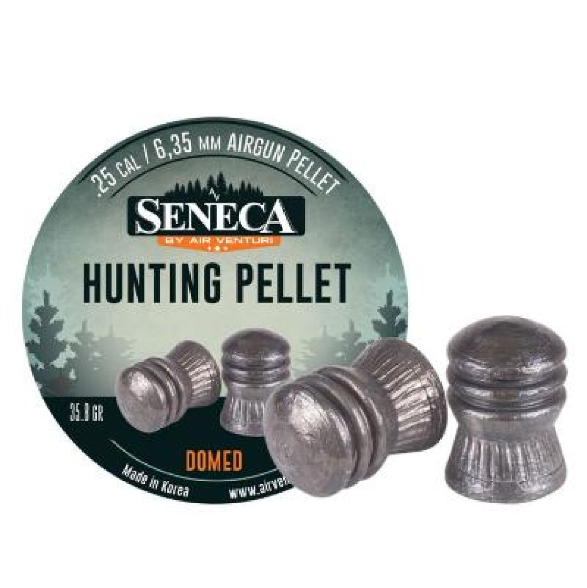 DIABOLOS SENECA .25 CAL 35.8GR DOMED – 100CT