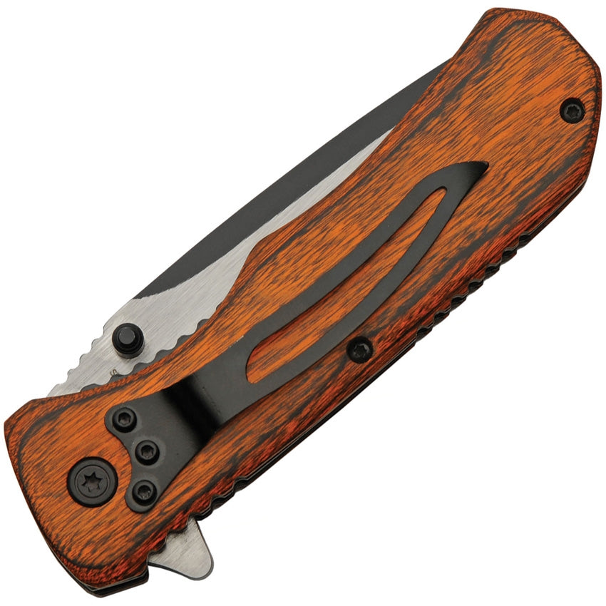 NAVAJA ENGRAVEABLE WOOD LINER LOCK