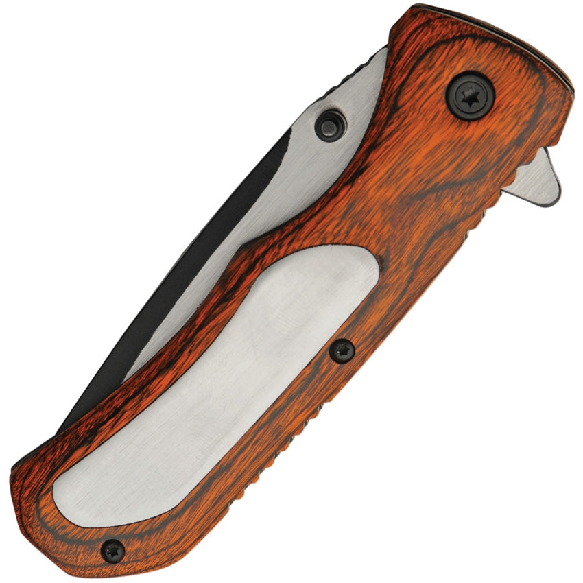 NAVAJA ENGRAVEABLE WOOD LINER LOCK - vista 3