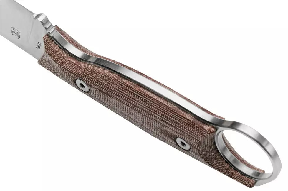 KNIFE REAL STEEL FURRIER HARPOON – BURGUNDY MICARTA - vista 3