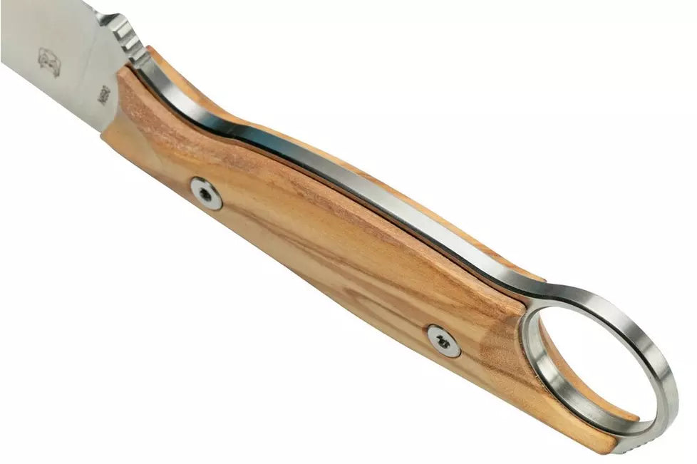 KNIFE REAL STEEL FURRIER HARPOON – OLIVE WOOD - vista 3