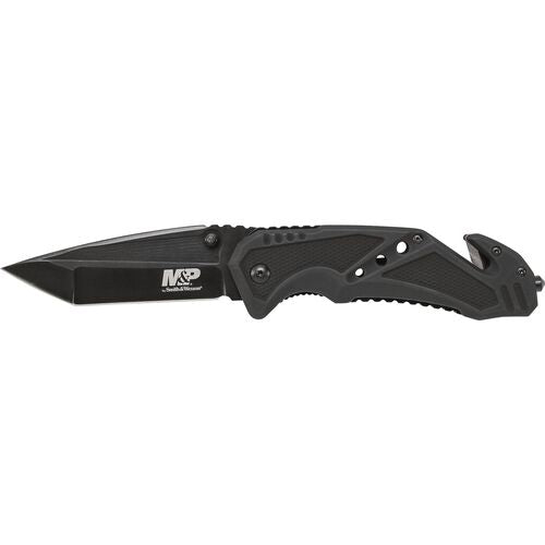 NAVAJA SMITH AND WESSON M&P CLIP FOLDER BLACK BLADE/BLACK HANDLE