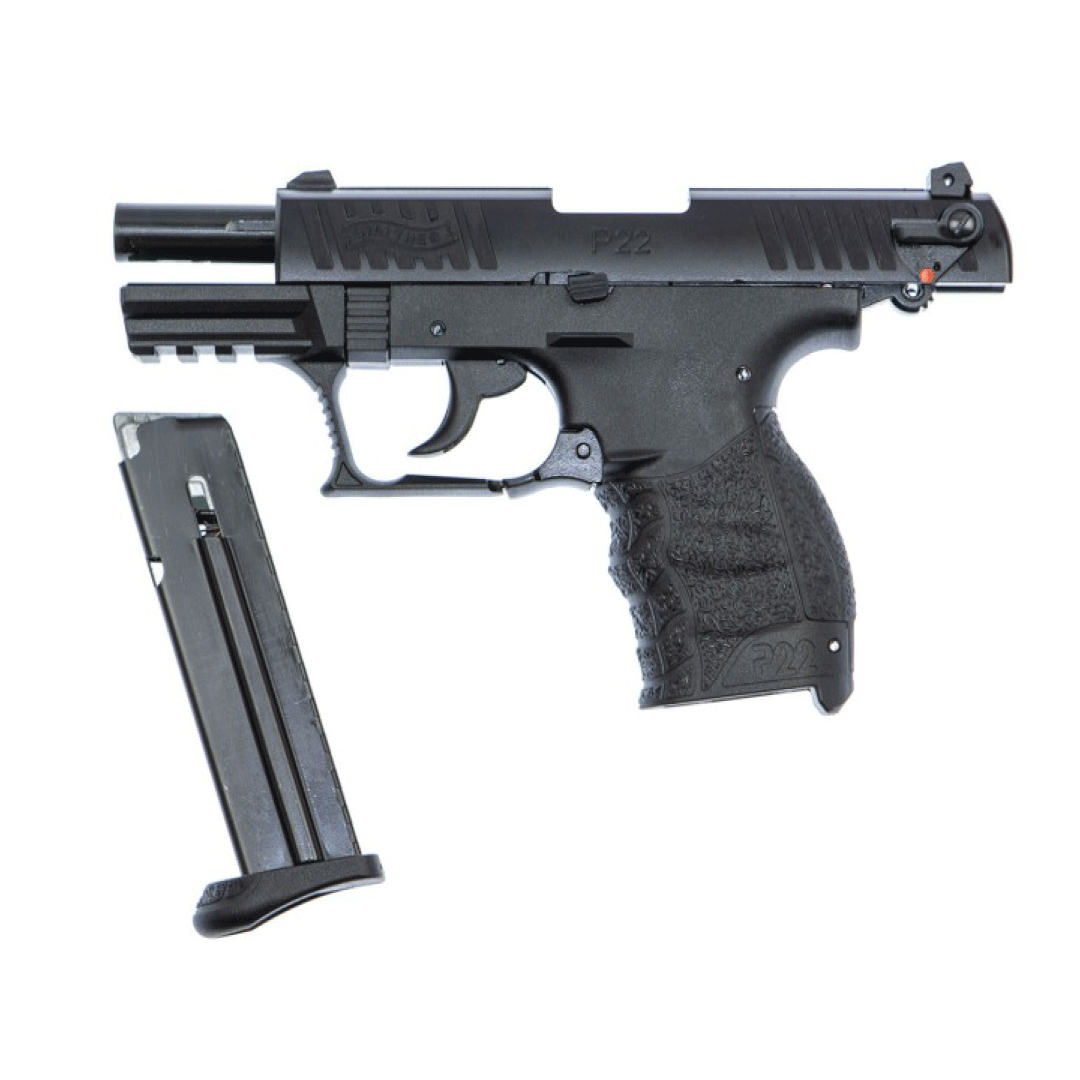 PISTOLA FOGUEO WALTHER P22Q 9MM BLACK - vista 2