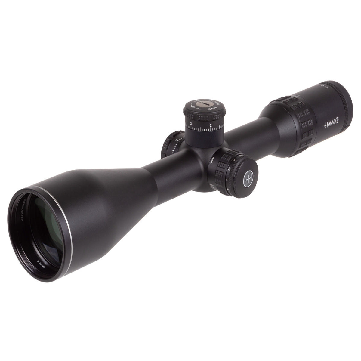 MIRA HAWKE SIDEWINDER 30 FFP 6-24X56, ILLUMINATED HALF MIL RETICLE 30MM TUBE - vista 6