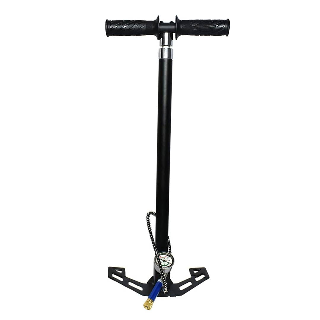TACTAIR 4 STAGE PCP HAND PUMP FULL AIRGUNS 4500PSI BLACK