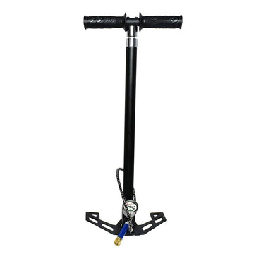 TACTAIR 4 STAGE PCP HAND PUMP FULL AIRGUNS 4500PSI BLACK