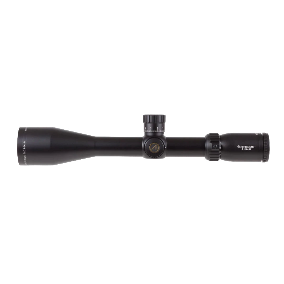 MIRA ATHLON OPTICS 6-24X50 MIDAS TAC FFP APRS2 RETICLE 0.1 MIL 30MM TUBE - vista 4