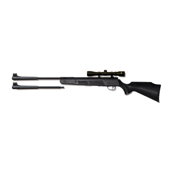RIFLE BEEMAN BLACK KODIAK 2 IN 1 (DUAL CALIBER)