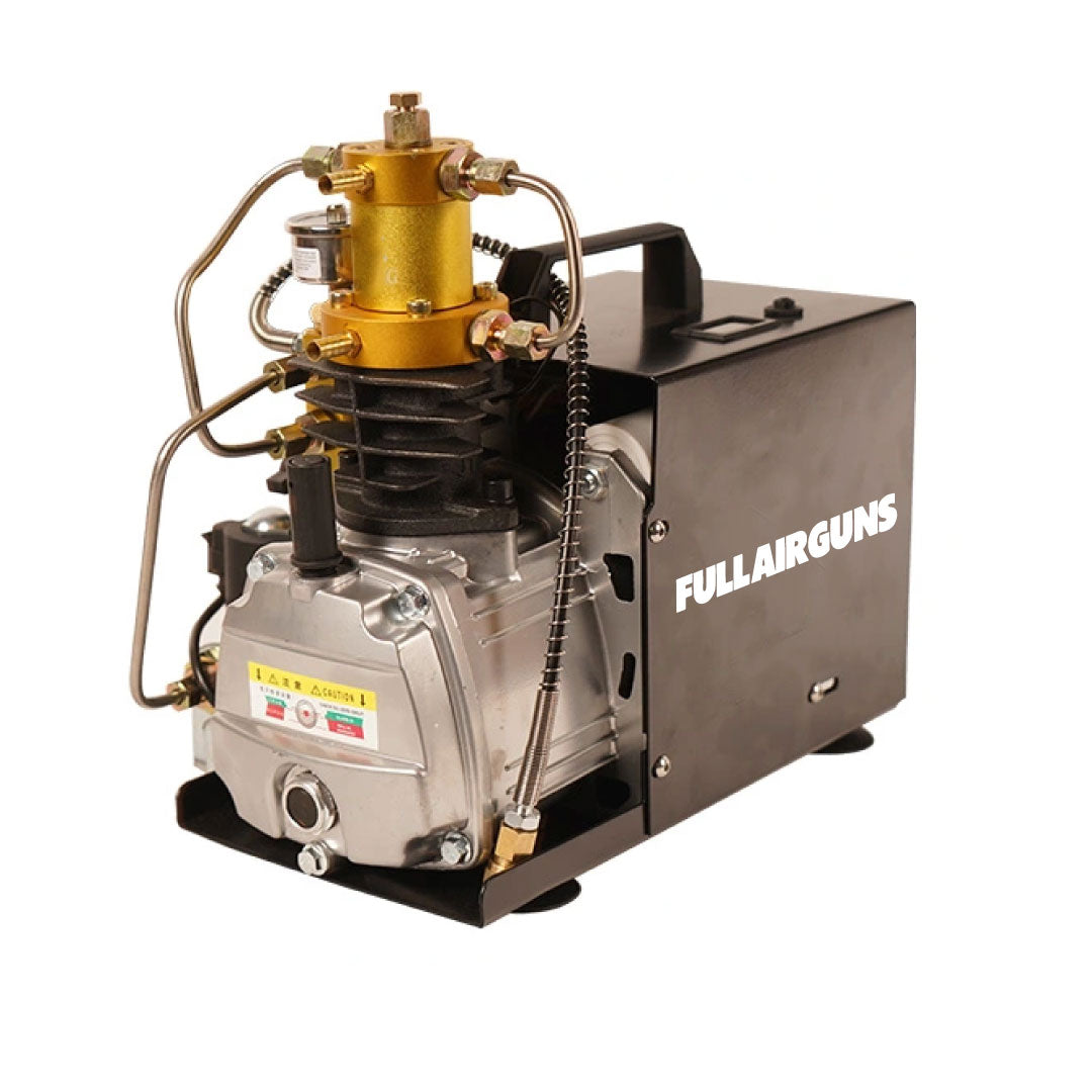 COMPRESOR PEQUEÑO FULL AIRGUNS ELECTRIC PCP AUTO RELEASE & AUTO STOP 4500PSI 300BAR 110V