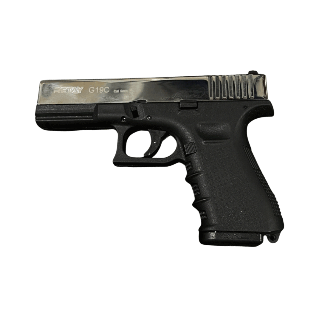 PISTOLA RETAY G19C NICKEL – X2 PROVEEDORES
