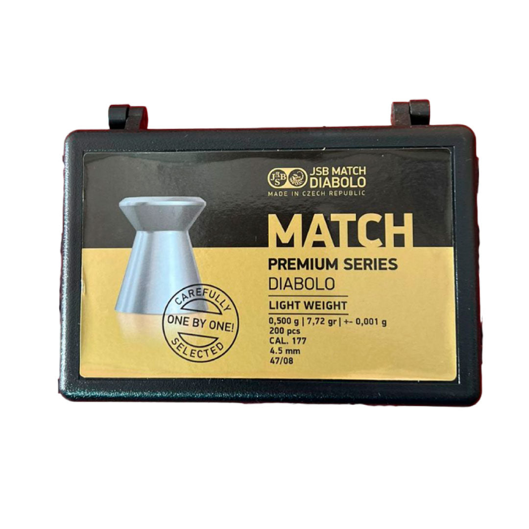 DIABOLOS JSB PREM LW WADCUTTER .177 X 200 (7.72GR)