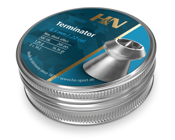 DIABOLOS H&N SPORT .22 TERMINATOR X 200 (16.36GR)