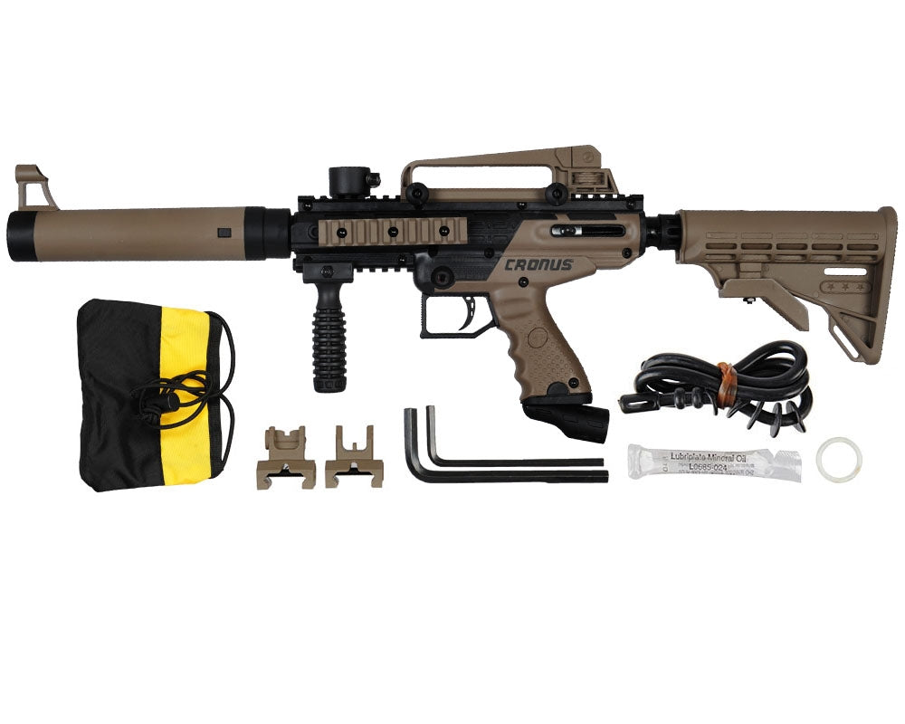 MARCADORA TIPPMANN CRONUS TACTICAL .50 BLACK/DARK EARTH - vista 4
