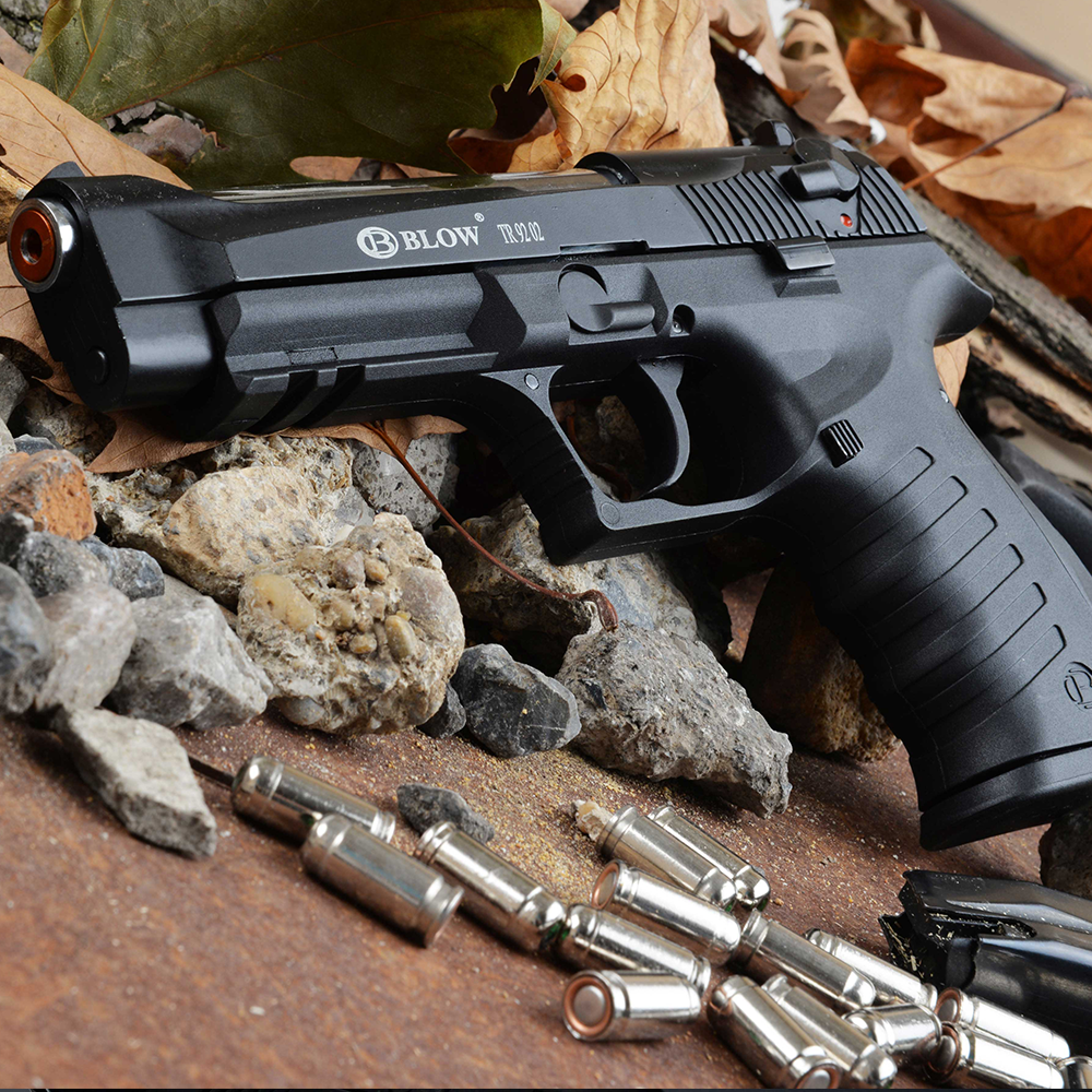 PISTOLA TRAUMATICA BLOW TR 9202 BLACK - vista 3