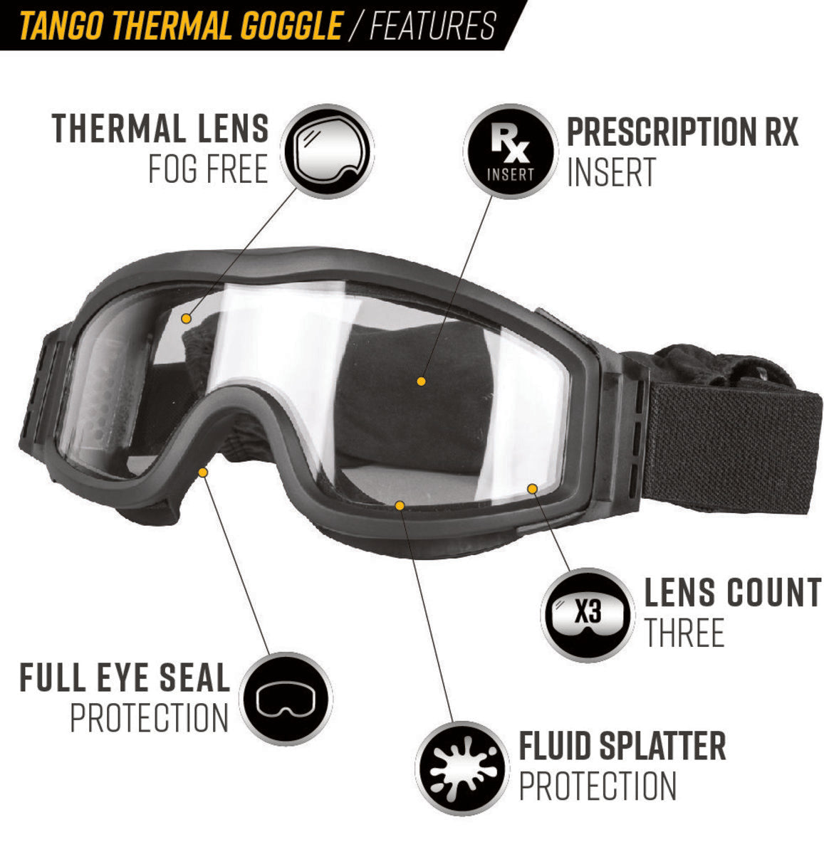 GAFAS VALKEN TANGO THERMAL - vista 3