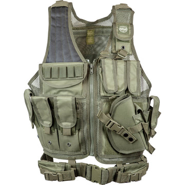 CHALECO VALKEN CROSSDRAW (ADULT) OLIVE
