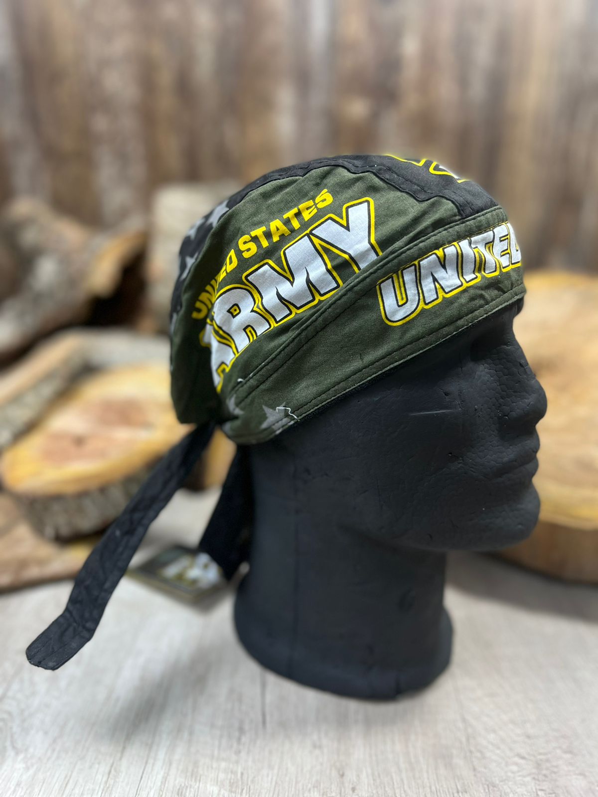 WRAP CAP SMITH COMBAT STARS ARMY - vista 3
