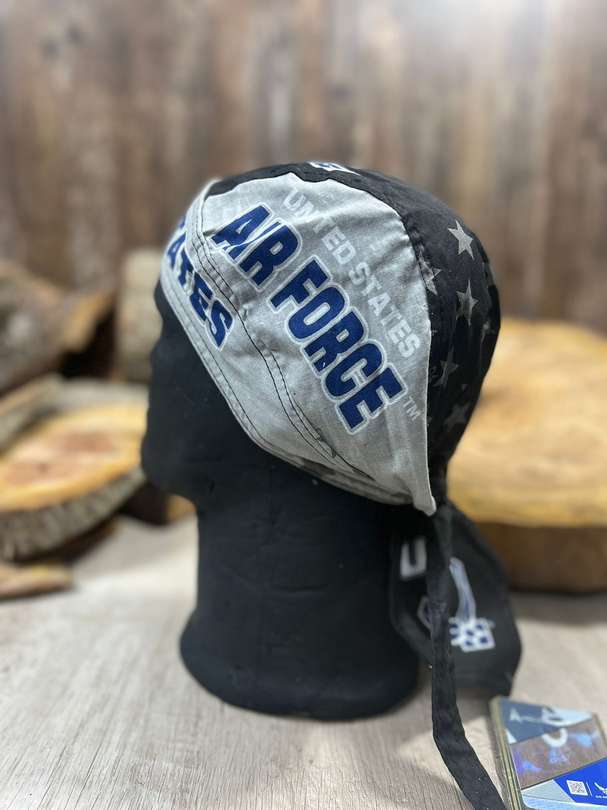 WRAP CAP SMITH COMBAT STARS AIR FORCE - vista 4