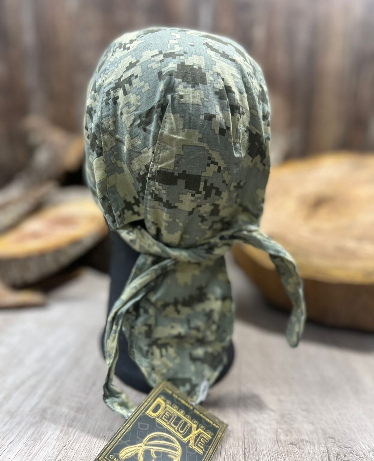 WRAP CAP SMITH PIXELATED CAMO DANBANNA DELUXE - vista 5