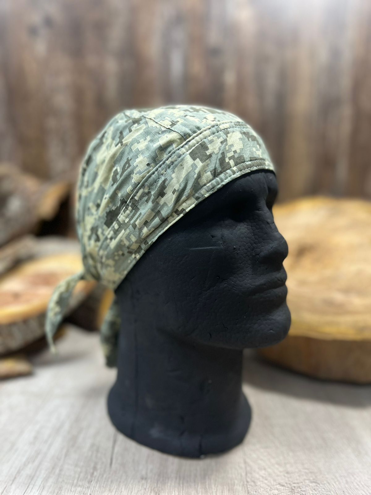 WRAP CAP SMITH PIXELATED CAMO DANBANNA DELUXE - vista 3