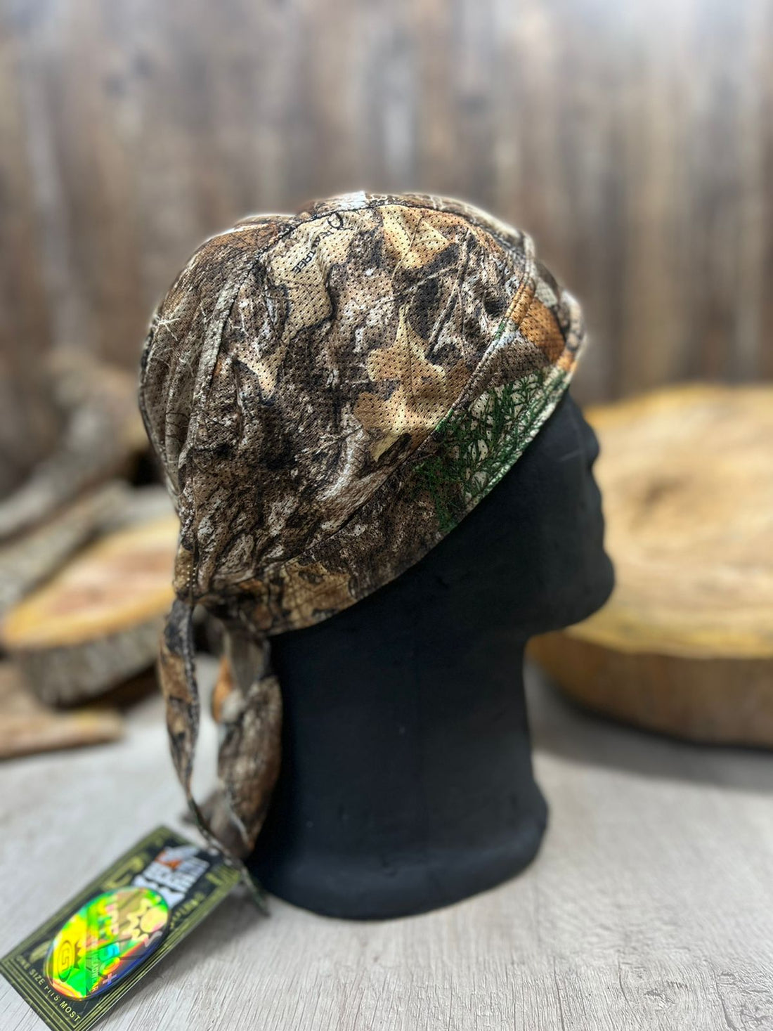 WRAP CAP SMITH REAL TREE EDGE CAMO DANBANNA DELUXE