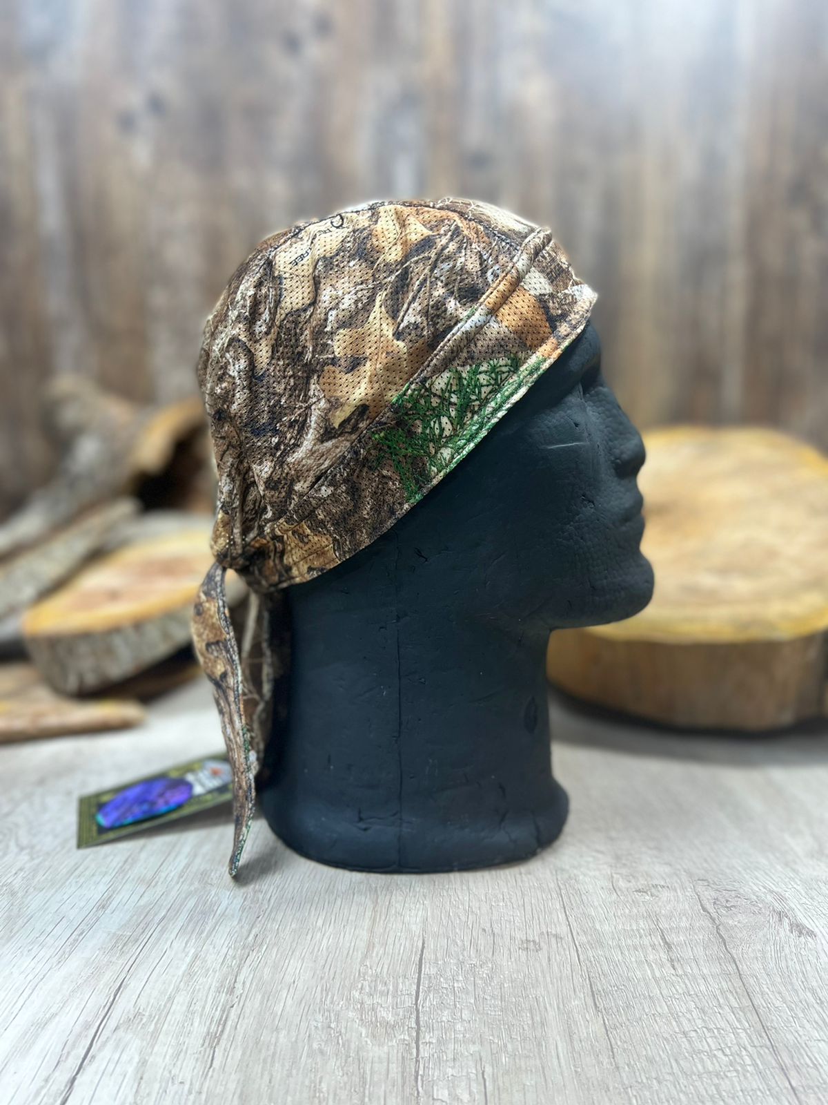 WRAP CAP SMITH REAL TREE EDGE CAMO DANBANNA DELUXE - vista 3
