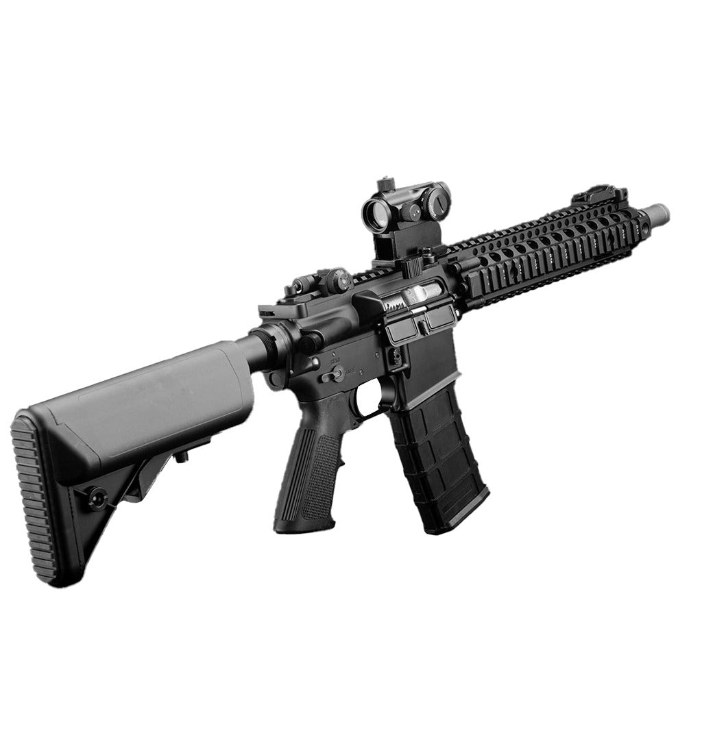 RIFLE AIRSOFT EMG DANIEL DEFENSE MK18 AEG W/ FOLDING STOCK – GATE ASTER - vista 3