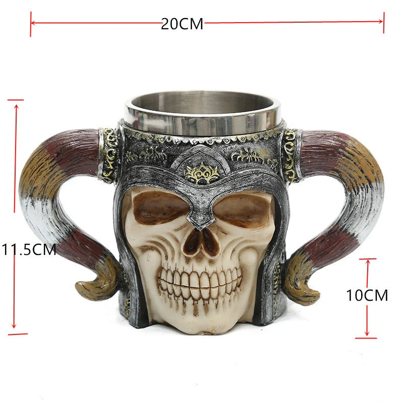 VASO DECORATIVO CALAVERA VTR-431 - vista 2