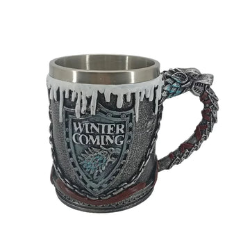 VASO DECORATIVO WINTER COMING VTR-436