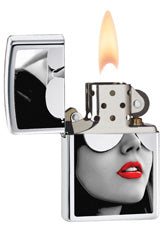 ZIPPO GLASSES HIGH POLISH CHROME - vista 2