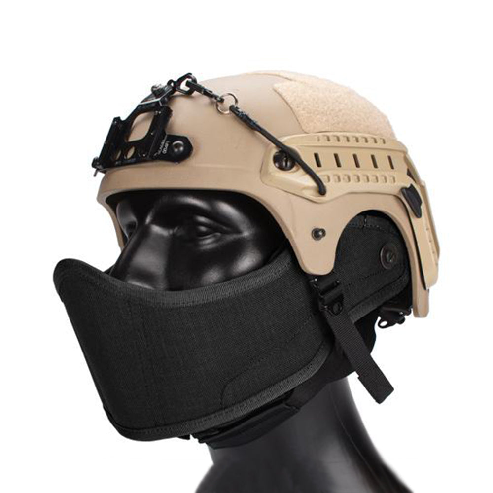 AVENGERS HELMET FACE ARMOUR HAF MASK FOR AIRSOFT BLACK