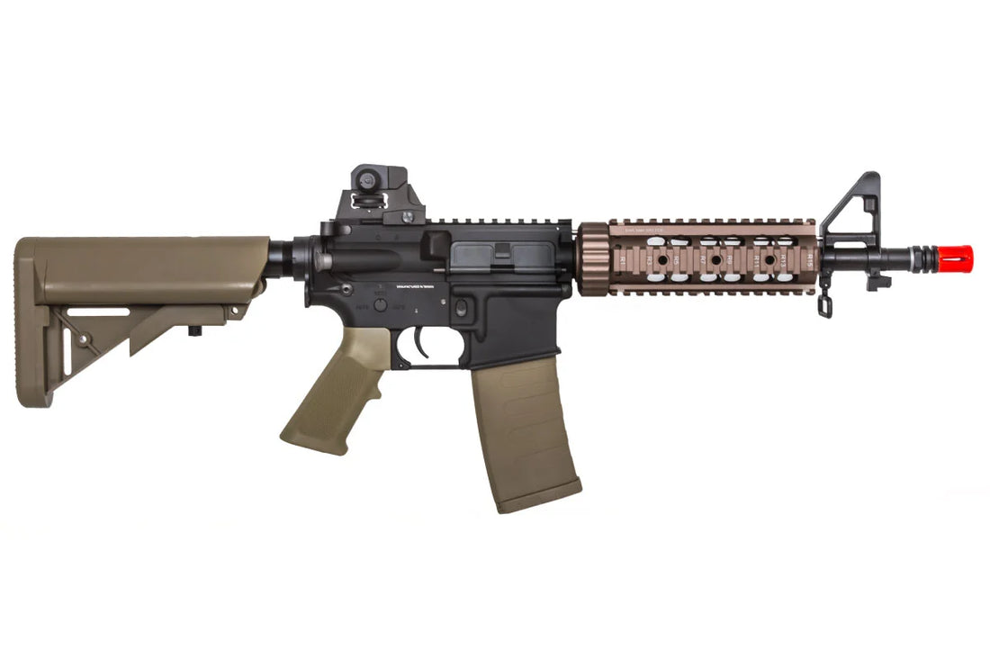 RIFLE AIRSOFT KWA KM4 SR7 AEG 6MM – FDE