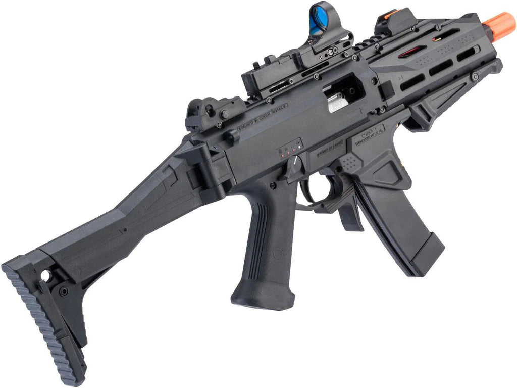 RIFLE AIRSOFT ASG CZ SCORPION EVO 3 A1 – BLACK W/ATEK ERGONOMIC KIT - vista 2