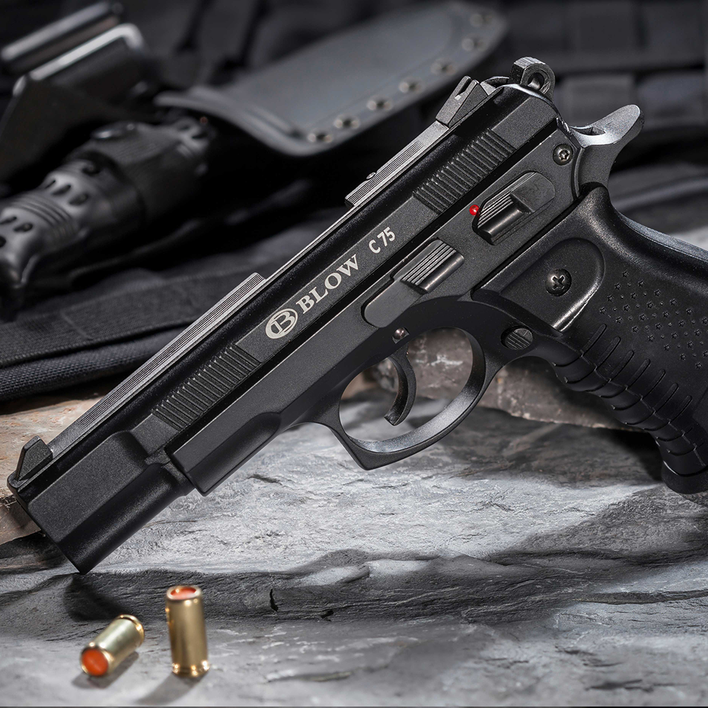 PISTOLA TRAUMATICA BLOW CZ 75 BLACK