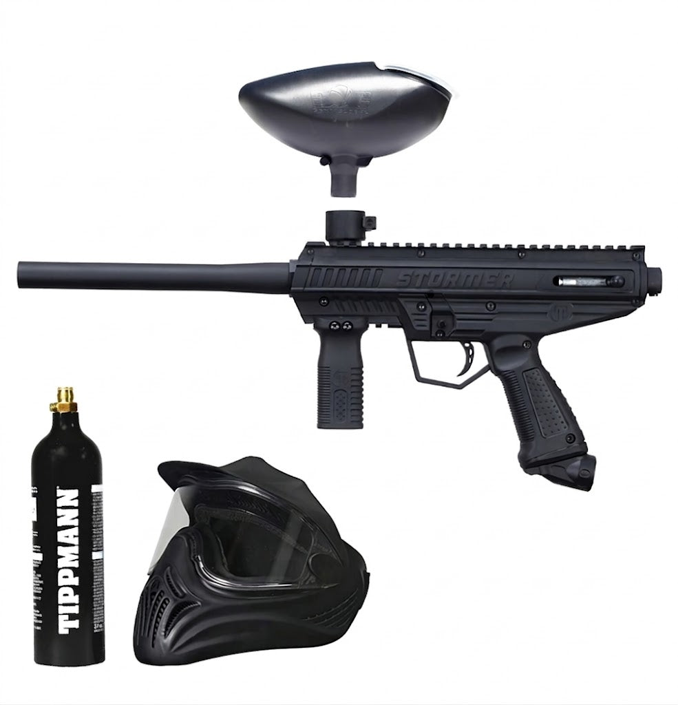 COMBO STORMER BASIC BLACK – RENTAL , CO2 20 OZ- HELIX BLACK