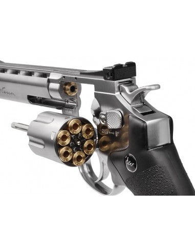 REVOLVER ASG CO2 DAN WESSON 6PL SILVER 4.5MM PELLETS - vista 5