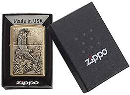 ZIPPO WHERE EAGLES DARE PEWTER EMBLEM - vista 3