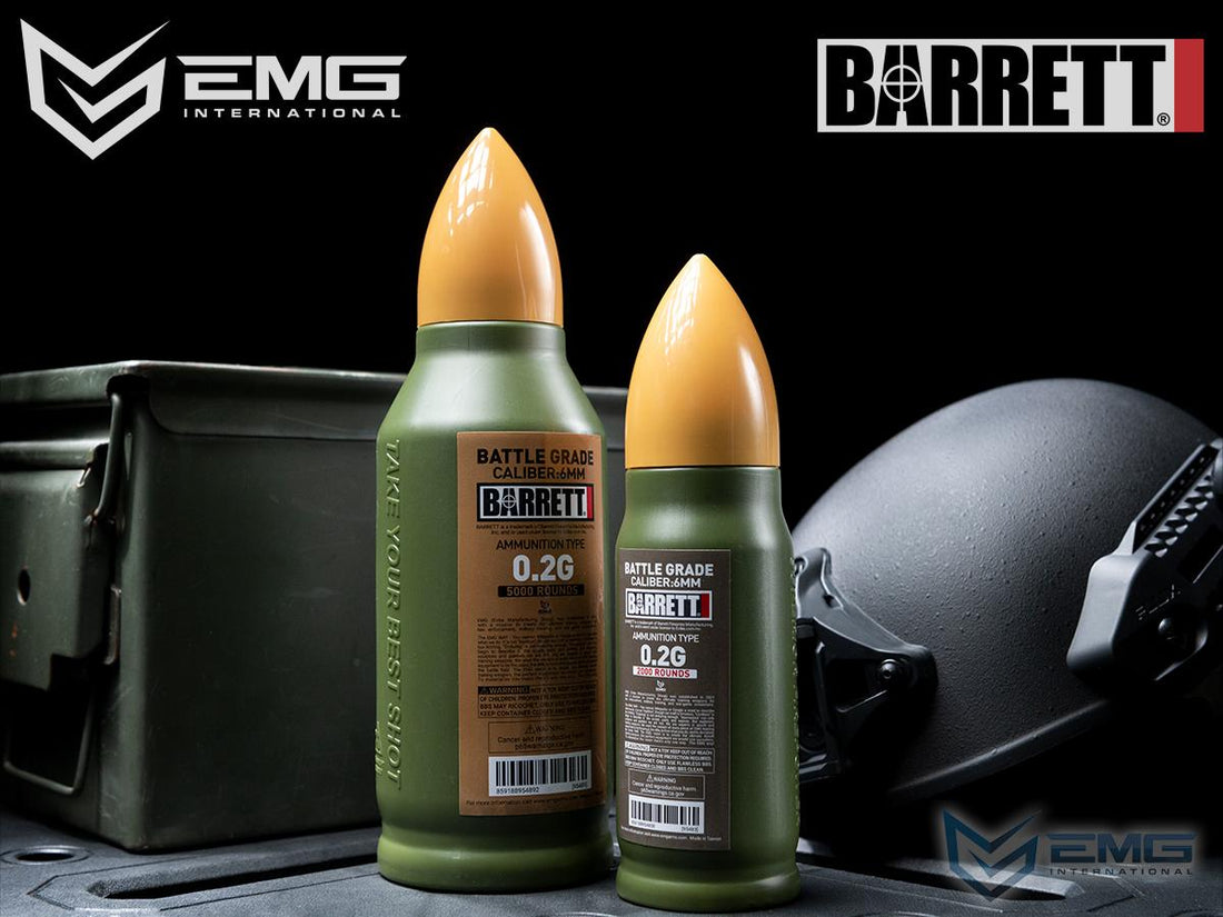 BBS AIRSOFT 0.25G EMG BARRETT BATTLE GRADE 6MM 2000RD