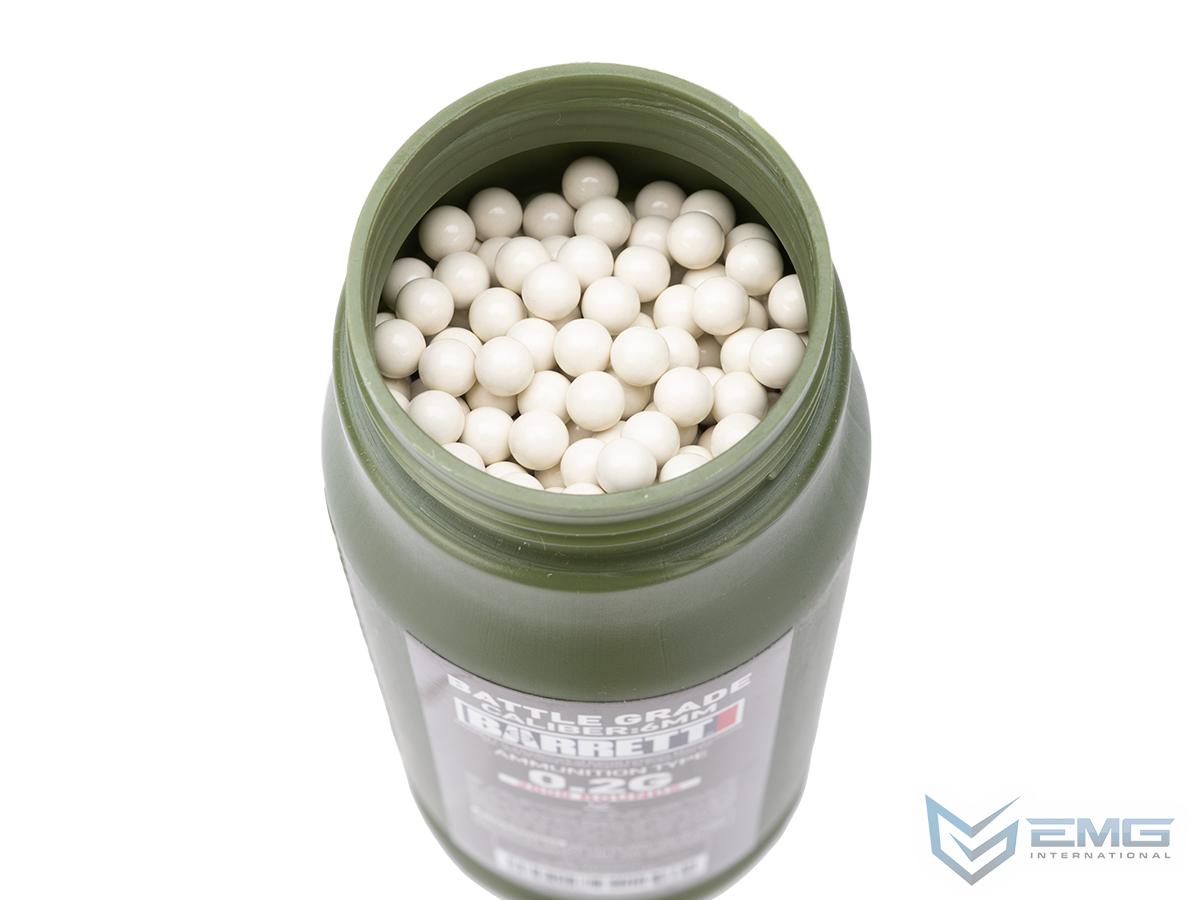 BBS AIRSOFT 0.25G EMG BARRETT BATTLE GRADE 6MM 2000RD - vista 3