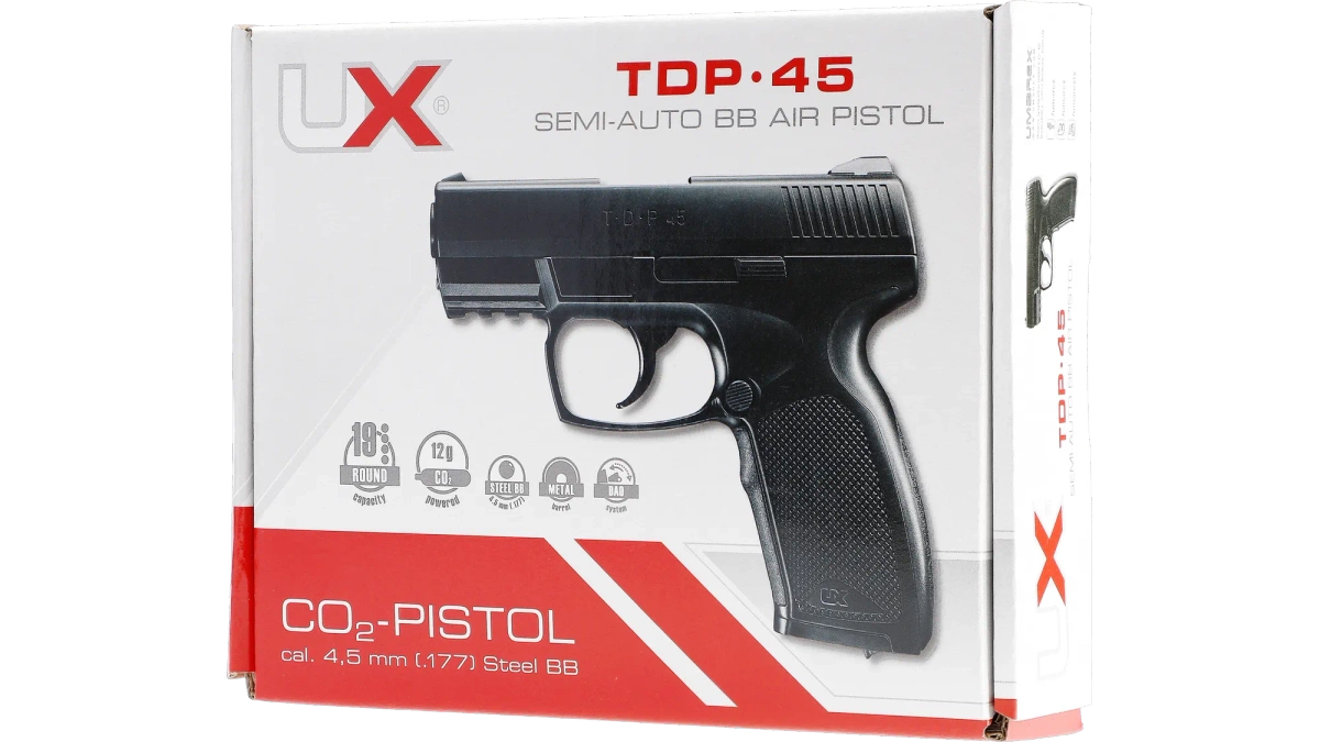 PISTOLA UMAREX TDP 45 4.5MM BB CO2 - vista 4