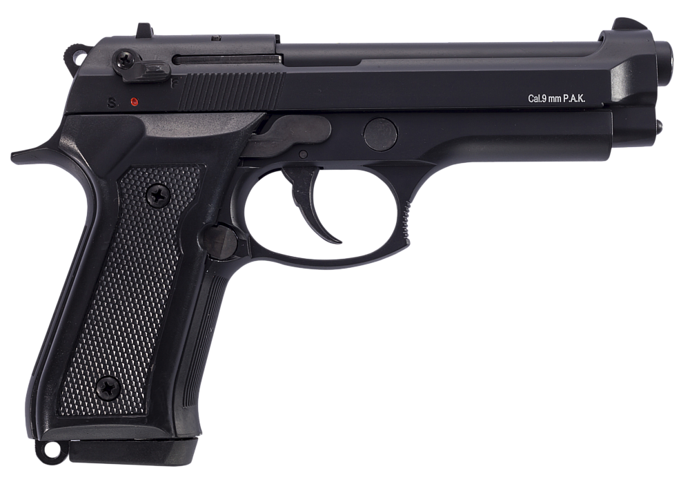 PISTOLA TRAUMATICA BLOW F 92 BLACK - vista 4