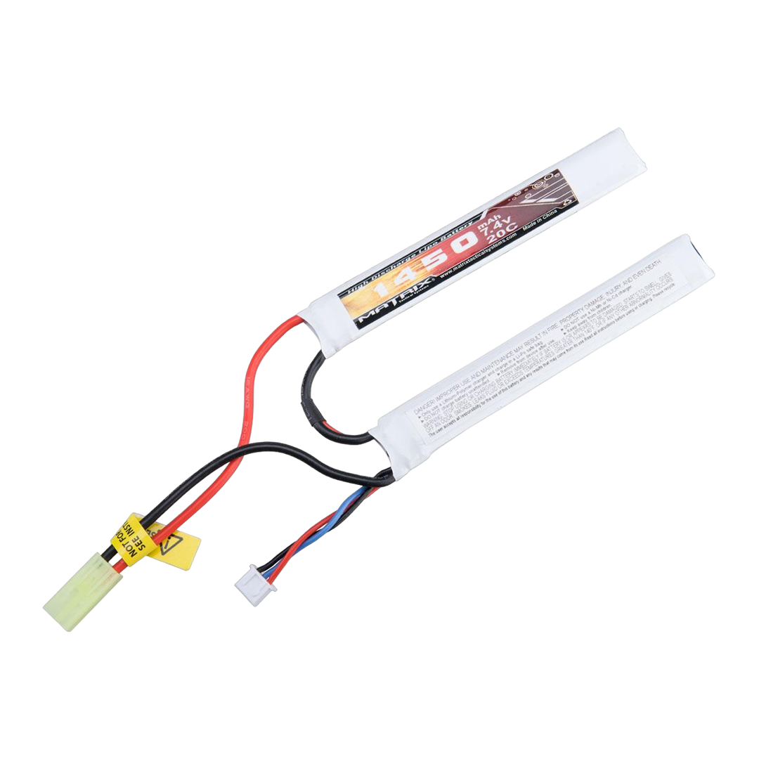 BATERIA AIRSOFT MATRIX HIGH 7.4V BUTTERFLY TYPE LIPO