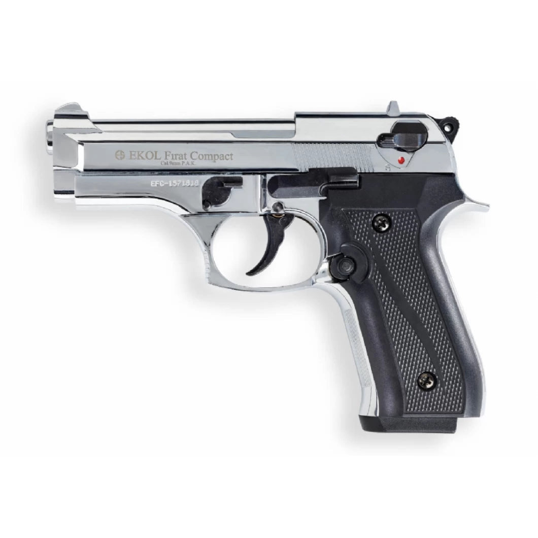 PISTOLA EKOL FIRAT COMPACT SHINY CHROME