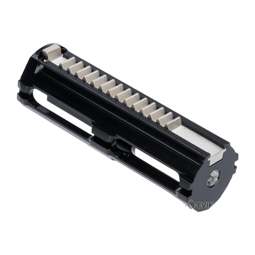 BOLT AIRSOFT CNC PERFORMANCE ALUMINUM ORTED PISTON W/FULL STEEL TEETH