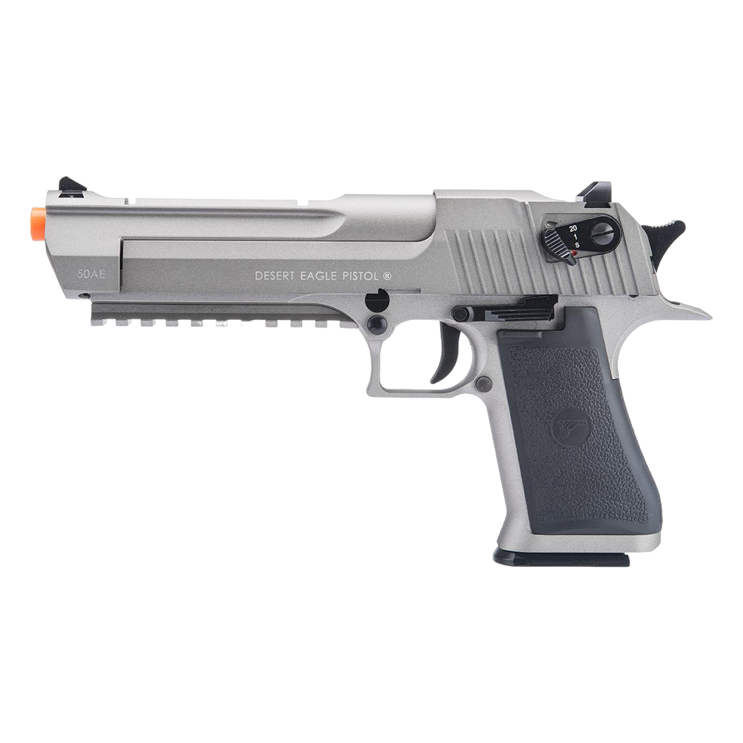 PISTOLA AIRSOFT MAGNUM SELECT FIRE DESERT EAGLE CO2 GBB