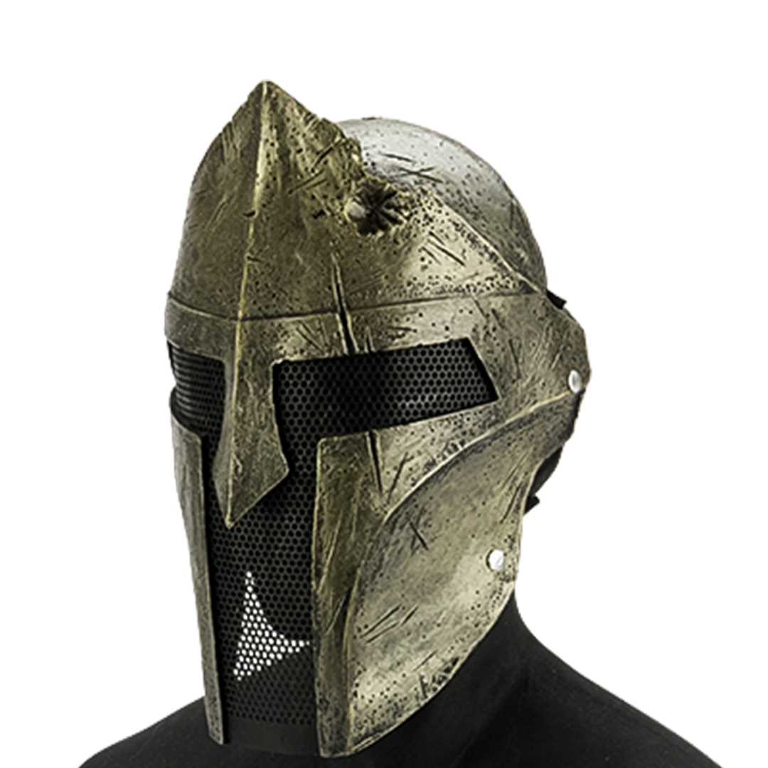 MASCARA FULL FACE FIBERGLASS BOUNTY HUNTER SPARTAN